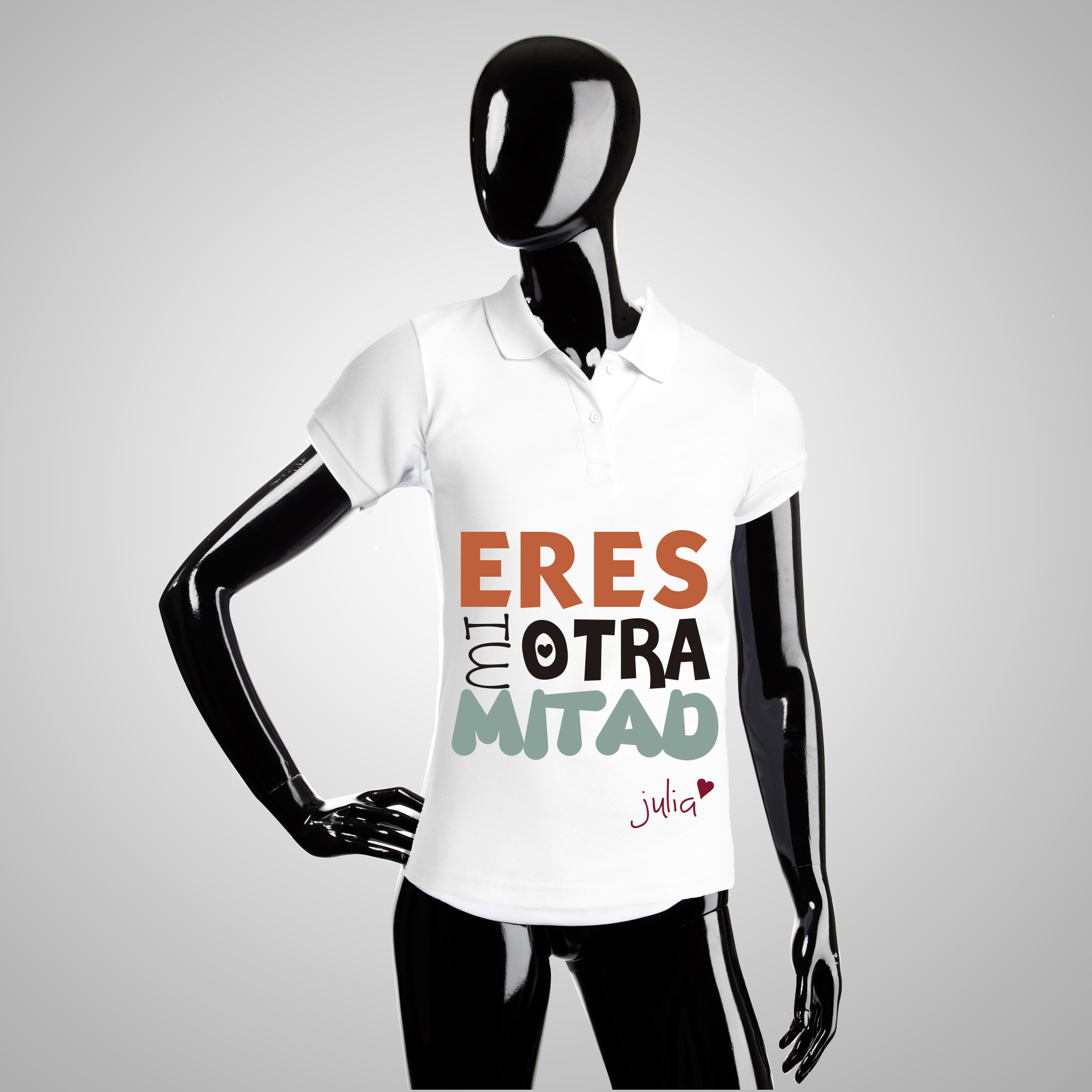 Camiseta Tipo Polo para mujer